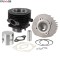 Set motor + chiulasa Ape 50 FL - Ape 50 RST - Vespa 50 S - Special - PK 50 - PK 50 XL - FL - HP 2T AC 80cc - 3 fante D47mm bolt 12