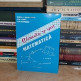 NICOLAE ANGELESCU - MATEMATICA : CLASELE V-VIII , 1999 *