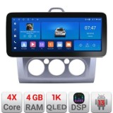 Navigatie Ford Focus clima manuala K-140-manual Edotec 4+64 12.3 inch Incell 1K android Wifi 5Ghz gps internet 32 CarStore Technology