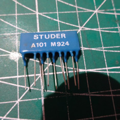 Circuit integrat /OpAmp Studer A101 /M924 /pentru magnetofon studer