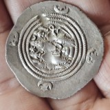 Imperiul SASANID , drahma argint , Khosrow II ( 590 - 628 )