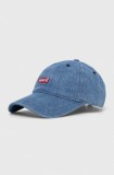 Levi&#039;s șapcă de baseball din bumbac cu imprimeu