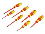 Kit şurubelniţe Phillips şi plat GEDORE 7 piese 1kVAC izolate electric