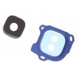 Geam Cameră Samsung Galaxy J6 2018 J600, Set, Albastru