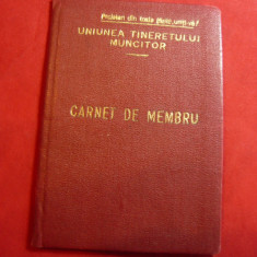Carnet Membru UTM 1955