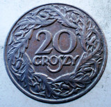 1.003 POLONIA 20 GROSZY 1923, Europa, Nichel