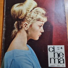 revista cinema aprilie 1965-filmul padurea spanzuratilor,liviu ciulei,f.piersic