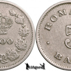1900, 5 Bani - Carol I - Regatul României | KM 28