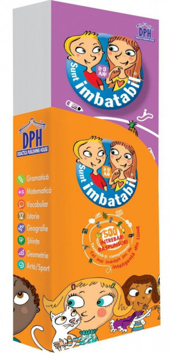Sunt Imbatabil - Intrebari si raspunsuri - 8 - 9 ani - Volumul 1