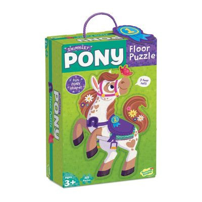 Pony floor puzzle - Puzzle de podea in forma de ponei foto