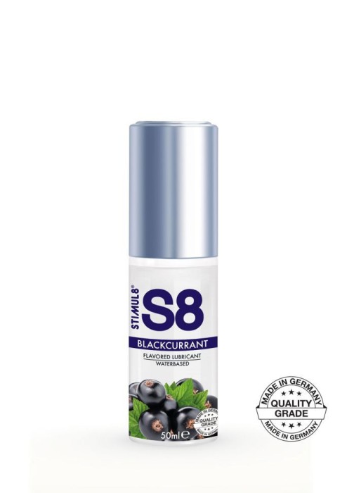 S8 Waterbase Blackcurrant Flavored Lube 50ml