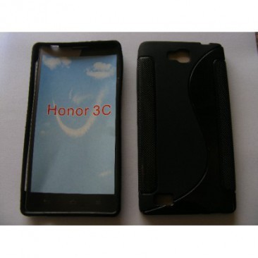 HUSA SILICON S-LINE HUAWEI HONOR 3C NEGRU foto