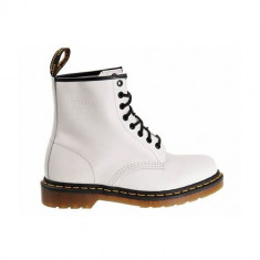 Bocanci Femei Dr Martens 1460 White Smooth 11822100 foto