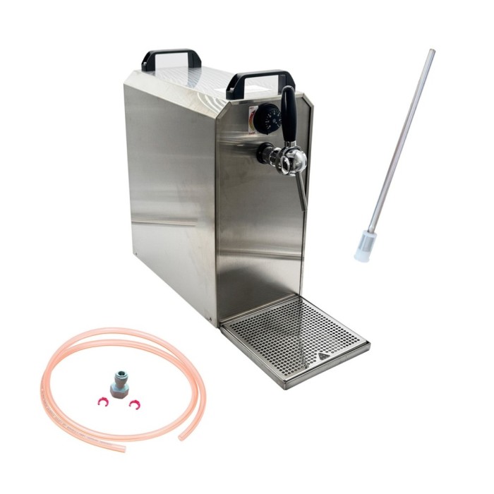 UBC Mulled Wine Dispenser Set w/ Self-Priming Pump (40 L/h) &mdash; 1.5m Hose &amp; Intake Tube