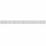 Cumpara ieftin Gard plasa de sarma cu bordura, antracit, 1,4x25 m
