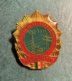Insigna pentru merite in posta si telecomunicatii
