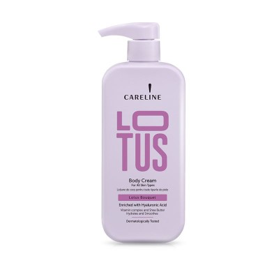 Crema de corp Careline Lotus Bouquet, 500 ml foto