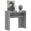 VidaXL Măsuță consolă, gri sonoma, 100x35x90 cm, lemn prelucrat 848470