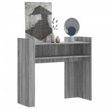 Cumpara ieftin Măsuță consolă, gri sonoma, 100x35x90 cm, lemn prelucrat