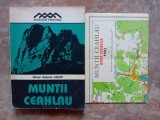 Muntii Ceahlau - Mihail Gabriel Albota, 1992 + harta