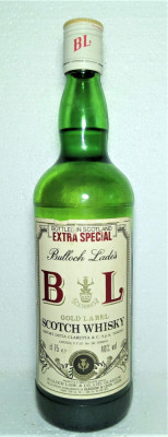 RARE BL extra special gold label Whisky 1970- acquavite di cereali- gr 40 cl 75 foto