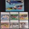 R.DU TCHAD-AUTOMOBILE VECHI-1983-SET 6 V.+1 S/Sh.-OBLITERATE-DANTELATE-CTO - EP 203