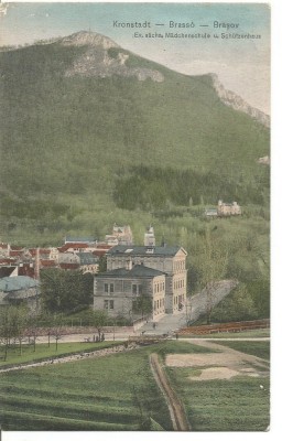 carte postala()- BRASOV anul 1907 foto