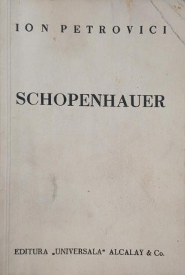 Schopenhauer - Ion Petrovici foto