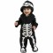 Costum de carnaval - Schelet haios 6-12 luni