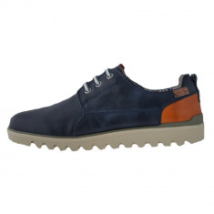 Pantofi bărbați, din piele naturală, marca Pikolinos, M5V-4175-07-21, albastru