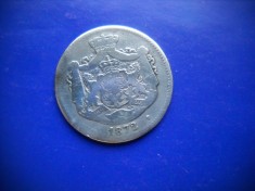 HOPCT ROMANIA 2 LEI 1872 - ARGINT-REGELE CAROL I