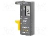 Tester baterie, indicator incarcare baterii in 3 trepte, test baterie 1,5V tip buton, AA, AAA, C, D &amp;#351;i 9V, Rebel - RB-168D