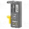 Tester baterie, indicator incarcare baterii in 3 trepte, test baterie 1,5V tip buton, AA, AAA, C, D &amp;#351;i 9V, Rebel - RB-168D