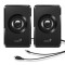 Boxe Genius SP-U125 2.0 cu fir, negru