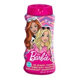 Gel de dus si sampon copii Barbie, 2044, 475ml, Lorenay