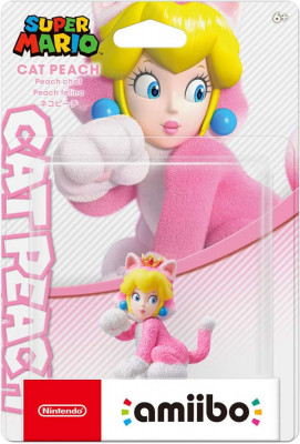 Nintendo amiibo - Cat Peach - Super Mario Series - Nintendo switch; (Importul Ja foto