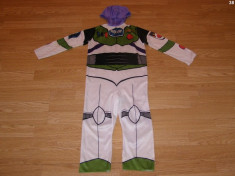 costum carnaval serbare toy story aviator astronaut pentru copii de 4-5-6 ani foto