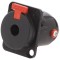 Conector 1/4 Inch 3-Pole Locking Jack