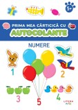 Prima mea carticica cu autocolante. Numere