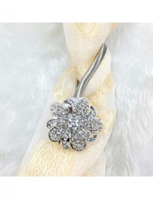 Bratara magnetica de prindere perdele draperii model DIAMONDS foto