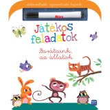 J&aacute;t&eacute;kos feladatok - Bar&aacute;taink az &aacute;llatok - Let&ouml;r&ouml;lhető, &uacute;jra&iacute;rhat&oacute; lapok