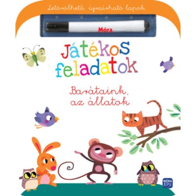 J&amp;aacute;t&amp;eacute;kos feladatok - Bar&amp;aacute;taink az &amp;aacute;llatok - Let&amp;ouml;r&amp;ouml;lhető, &amp;uacute;jra&amp;iacute;rhat&amp;oacute; lapok foto