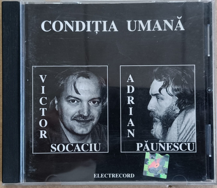 Victor Socaciu si Adrian Păunescu &ndash; Condiția Umană (2001, CD)