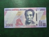 CUBA 2000 PESOS 2026 UNC