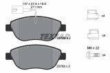 TEXTAR 2370901 Q+ set placute frana,frana disc