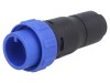 Conector circular BULGIN PX0410/02P/4550 2-PIN IP68 tata pe cablu