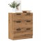 Gossi dulap, stejar artizanal, 60x30x70 cm, lemn prelucrat