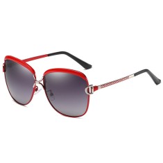 Ochelari de soare rotunzi, 8702, red foto