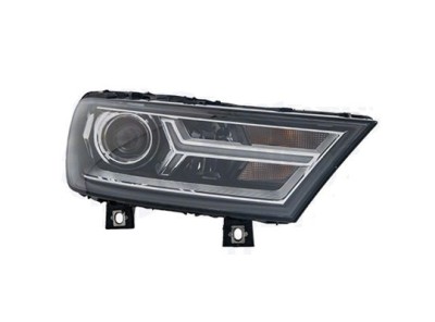 Far Audi Q7 (4m), 06.2015-, partea Dreapta, bi-xenon; cu sistem iluminat in curba; cu lumina timp de zi tip LED; D5S+H7+LED; electric; fara motor; fa foto