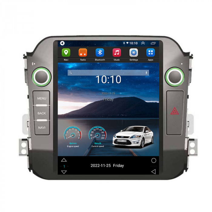 Navigatie dedicata tip Tesla Kia Sportage 2010-2015 radio gps internet 8Core 4G carplay android auto 4+64 kit-tesla-325+EDT-E42 CarStore Technology